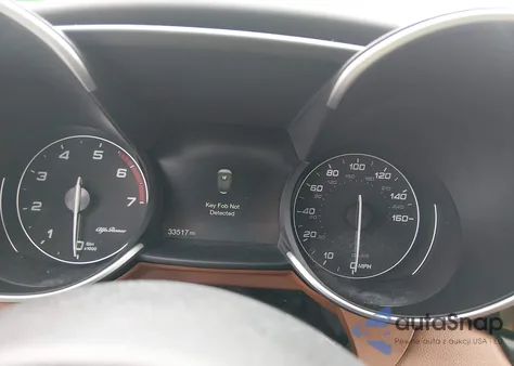 2019 Alfa Romeo Giulia Ti Lusso Awd from USA, damaged, VIN ZARFANBN1K7600684